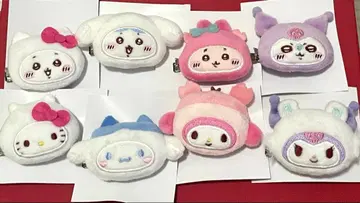 치이카와 산리오 시크릿 헤어 클립 세트