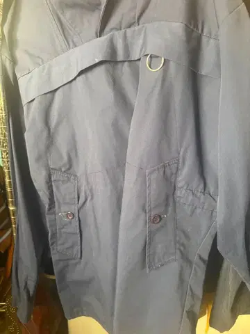 빈티지 유로 퍼 달린 아노락