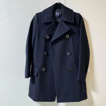 새상품급! GAP 네이비 울 피코트