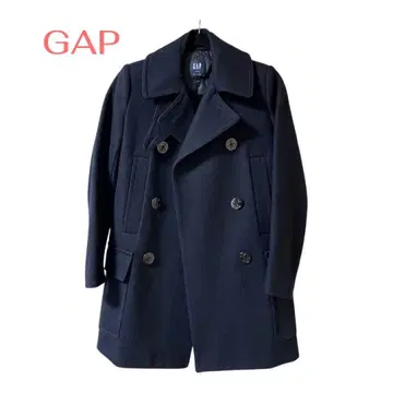 새상품급! GAP 네이비 울 피코트