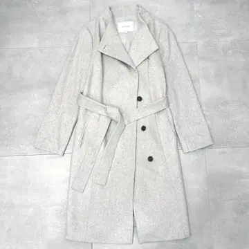 [ 새상품급 M 사이즈 ] UNTITLED 언타이틀 롱 코트 스탠드 카라