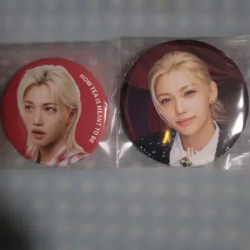 StrayKids 스키즈 필릭스 캔 배지 2종 세트