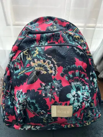ROXY 플라워 프린트 백팩