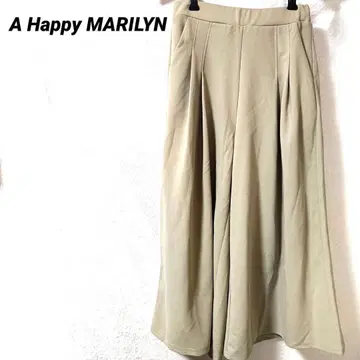 3675K 해피 마릴린 L LL 가우초 팬츠 와이드 빅
