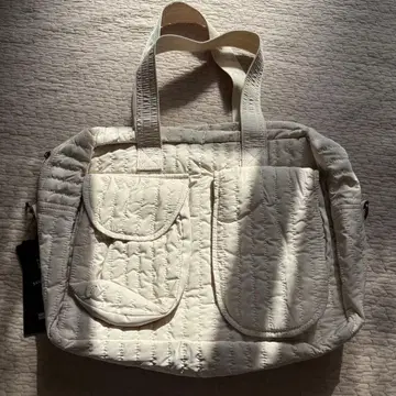 [ 미사용 새상품 ] 마더백 토트백 대용량 화이트 덤 포함