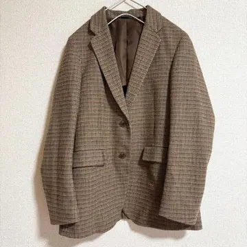 UNIQLO 유니클로 체크 자켓