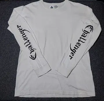 Challenger 롱 슬리브 T셔츠 화이트