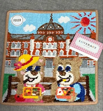 러브러리 바이 페이퍼 도쿄역 그랑스타점 도쿄 소풍날 손수건