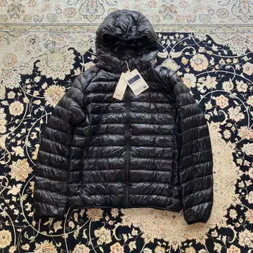 프리미엄 다운 울트라 라이트 후드티 유니클로 블랙 택 포함