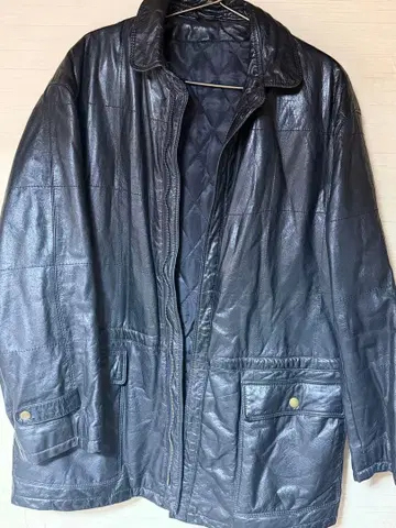 new NAP 뉴냅 블랙 가죽 자켓 라이더스 L