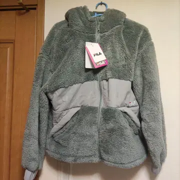 [미사용 새상품] FILA 플리스 자켓 그레이 L 사이즈