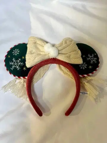 Disney Christmas 미키 귀 머리띠