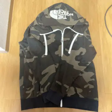 THE NORTH FACE 카모 패턴 XL 후드티