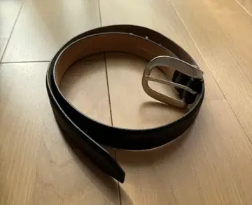 Hender Scheme 블랙 가죽 벨트