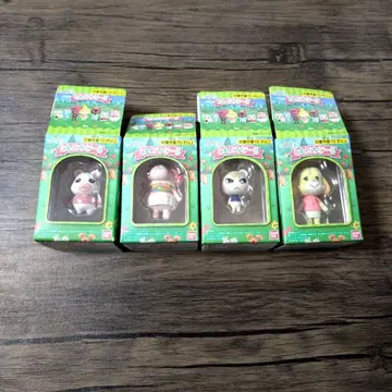 동물의 숲 친구 인형 4체 세트