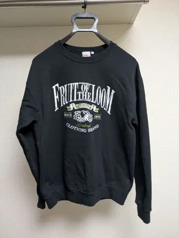 FRUIT OF THE LOOM 블랙 트레이닝복 M