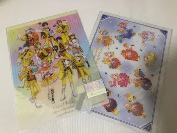 컬러풀 피치 책받침 2종 세트 산리오