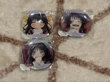 가챠가챠 캔뱃지 와구리 카오루코 세트