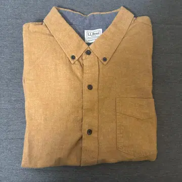L.L.Bean 엘엘빈 헤비 플란넬 셔츠 긴팔 남성용 M 상당
