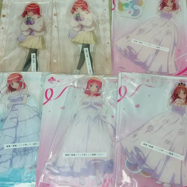 5등분의 신부 오등분의 신부 쿠지 니노 미쿠 아크릴스탠드 판매