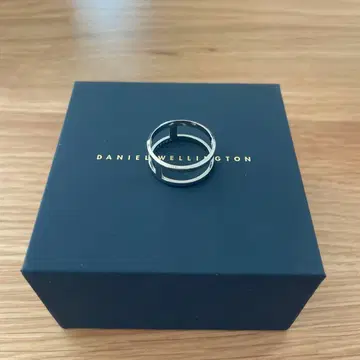 다니엘 웰링턴 반지 16호 Elan Dual Ring Silver