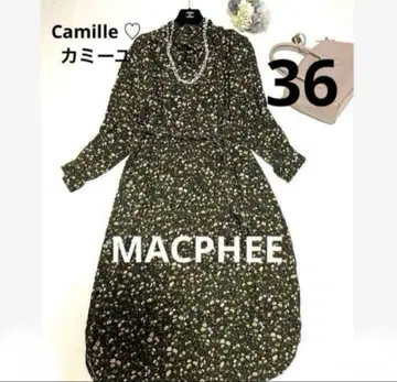 새상품급 투모로우랜드 맥피 롱 원피스 사이즈 36