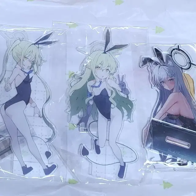 블루아카이브 노조미, 히카리,  시로코 바니걸 아크릴 스탠드