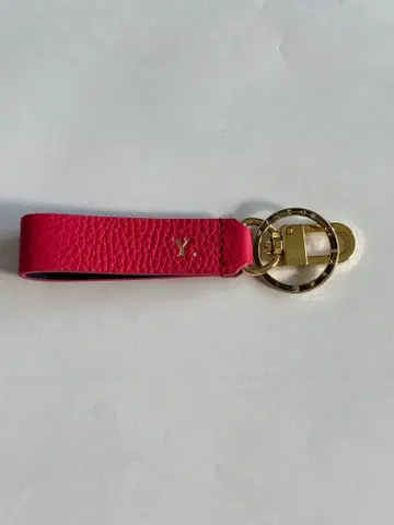 MAISON de SABRE 핑크 가죽 키링