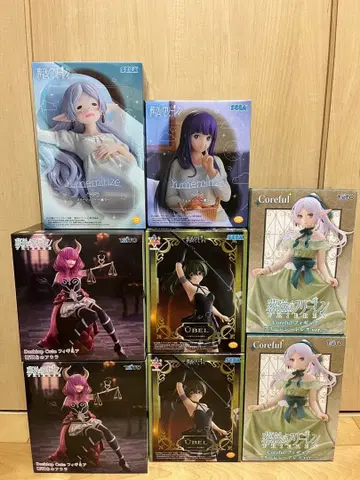 장송의 프리렌 프라이스 피규어 8점 묶음 판매