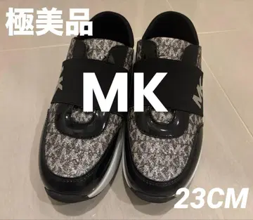 [컨디션 최상] MK 캐주얼 스니커즈 스트랩 포함 23cm 1회 사용