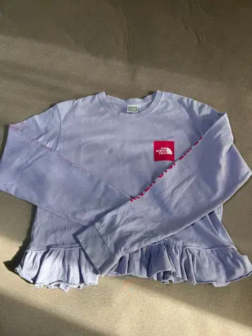 노스페이스 연보라 프릴 트레이닝복