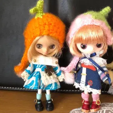 미니 브라이스 머리 장식 2개 세트