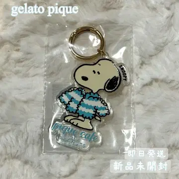젤라또피케 PEANUTS 오리지널 아트 아크릴 키체인 스누피