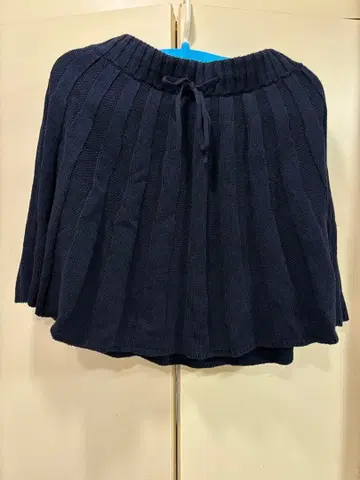 niko and - 네이비 플리츠 스커트