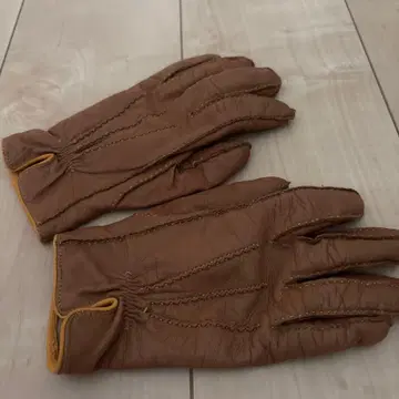 띠어리 가죽 장갑 브라운 사이즈 7.5