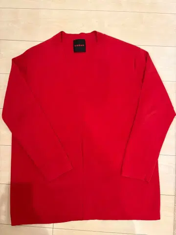 CABaN 남성용 가디건 빨간색