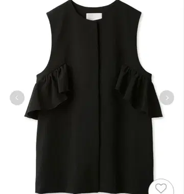 셀포드 프릴 블랙 베스트 팬츠 2세트