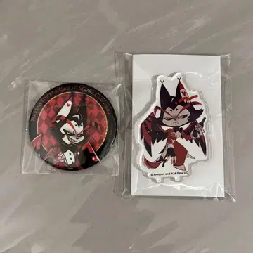 하스크 아크릴 스탠드 캔뱃지