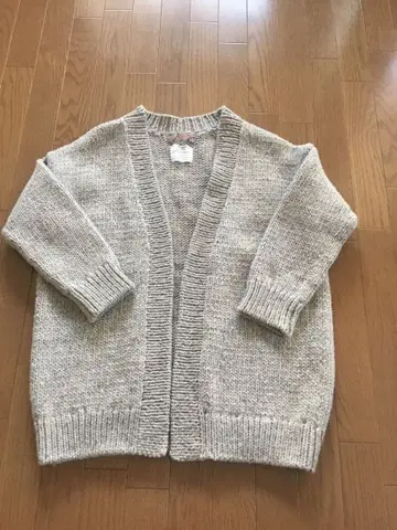 새상품급 URBAN RESEARCH DOORS 핸드메이드 가디건