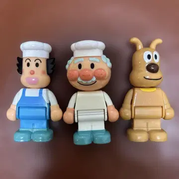 호빵맨 블록 라보 잼 아저씨 바타코 씨 치즈