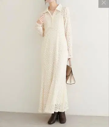 natural couture 전체 레이스 머메이드 원피스