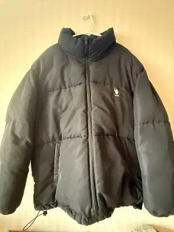 U.S. POLO ASSN. 블랙 다운 자켓 M 사이즈
