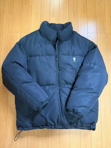 U.S. POLO ASSN. 블랙 다운 자켓 M 사이즈