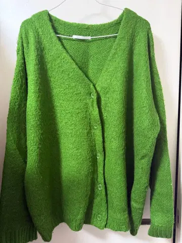 RETRO GALLERY 그린 가디건