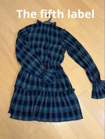 THE FIFTH LABEL 체크 무늬 원피스 S