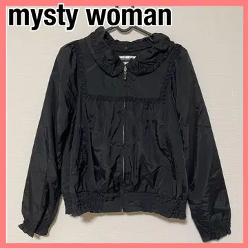 미스티우먼 자켓 블루종 바람막이 아우터 무지