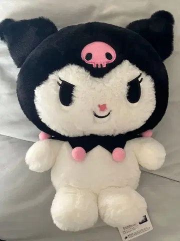 산리오 공식 뽀송뽀송 쿠로미 봉제 인형 M 사이즈 나카지마코퍼레이션