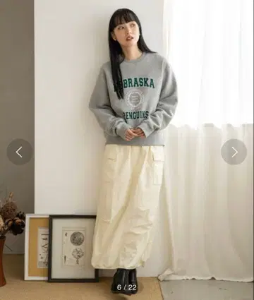 새상품급 로리즈팜 속기모 맨투맨