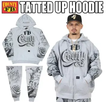 FB COUNTY TATTED UP HOODIE & SWEATPANTS