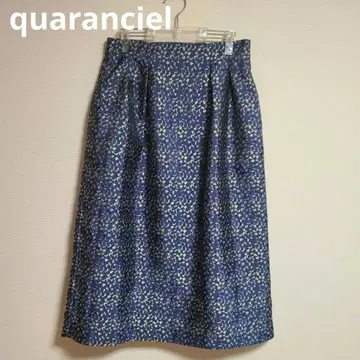 quaranciel 도트 자카드 코쿤 스커트 40 페미닌